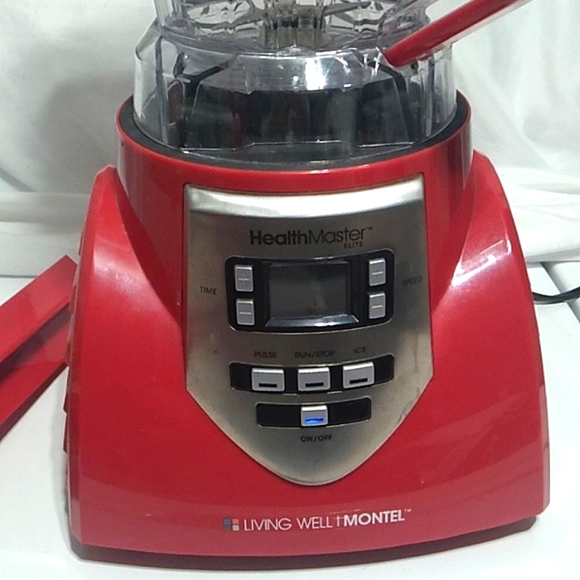 Living Well Montel Health Elite Master Blender Mixer Never Used No Box E-4 CRATE - Picture 4 of 6